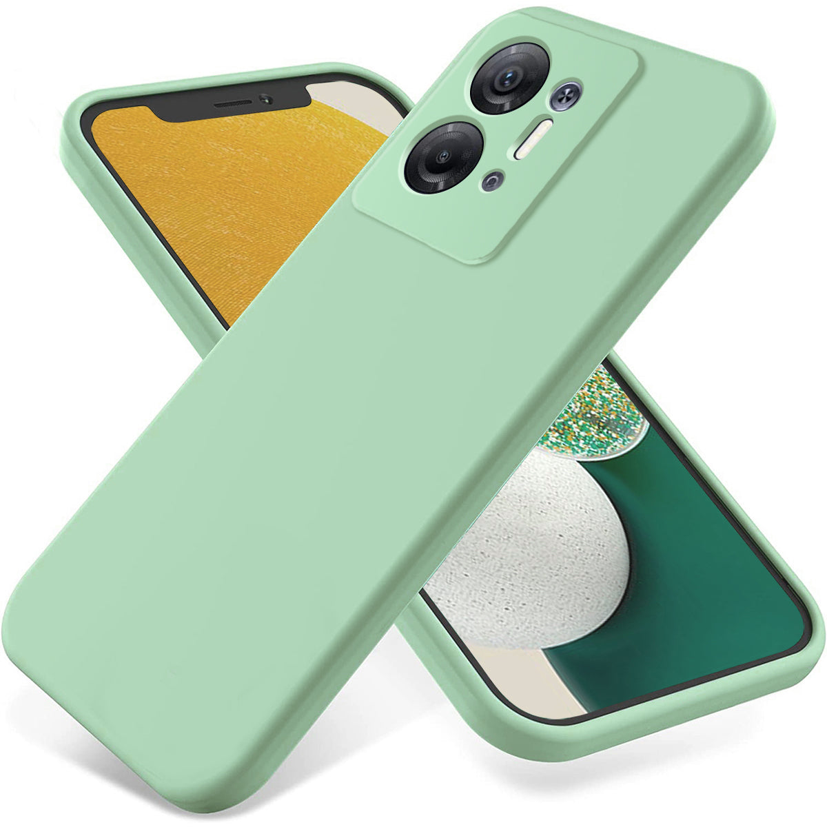 For Infinix Hot 30 Case Liquid Silicone + Soft Lining Anti-scratch Phone Back Cover
