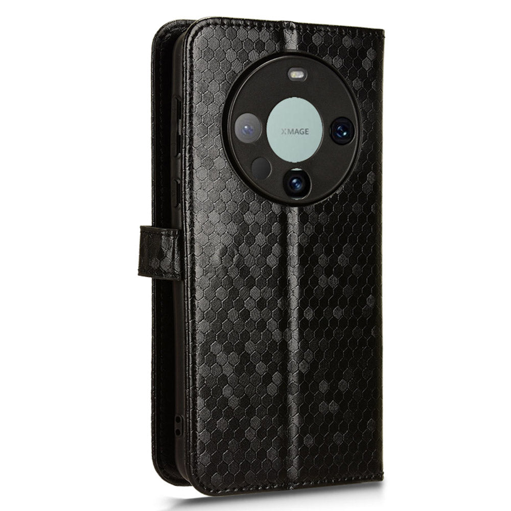 For Huawei Mate 60 Cover Imprinted Wallet PU Leather Stand Phone Case