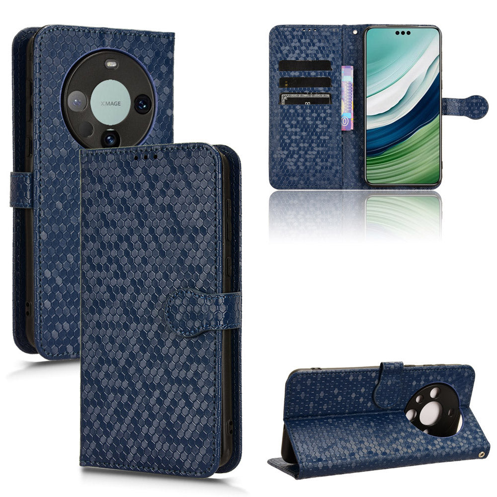 For Huawei Mate 60 Cover Imprinted Wallet PU Leather Stand Phone Case