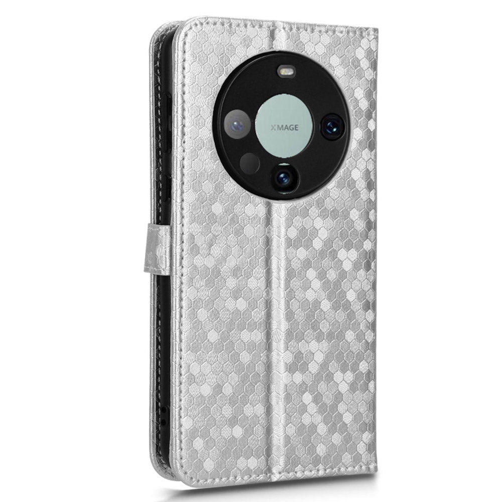For Huawei Mate 60 Cover Imprinted Wallet PU Leather Stand Phone Case