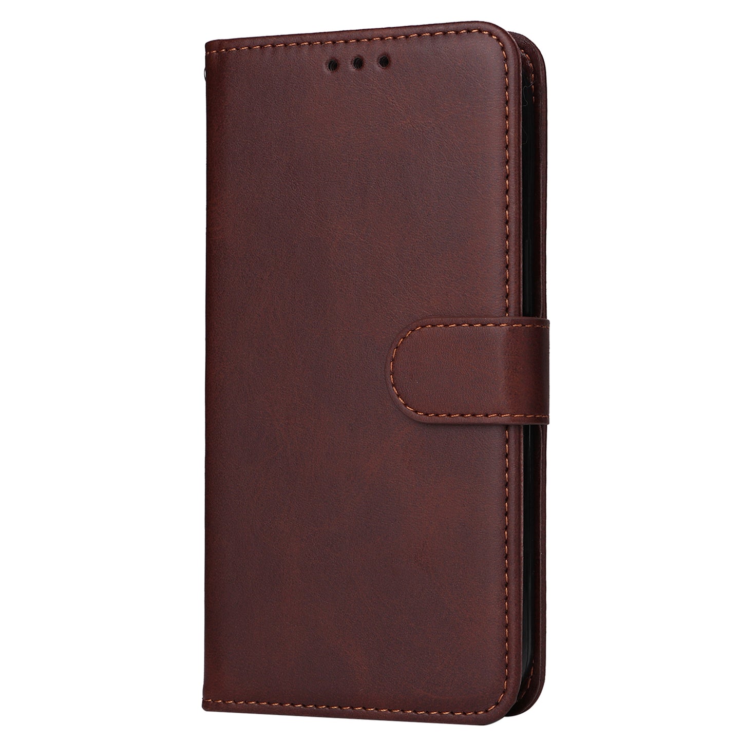 For Huawei Mate 60 Case Calf Texture Wallet Stand PU Leather Slim-fit Phone Cover