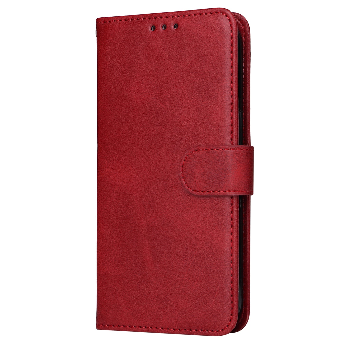 For Huawei Mate 60 Case Calf Texture Wallet Stand PU Leather Slim-fit Phone Cover