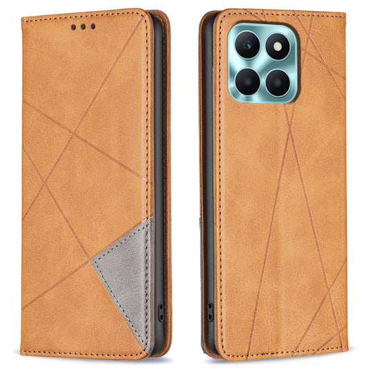 For Honor X6a 4G Leather Case Card Holder Phone Stand Protection Cover