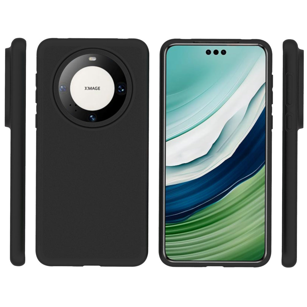For Huawei Mate 60 Pro+ Case Anti-Scratch TPU Phone Back Shell (Big Rear Lens Hole)