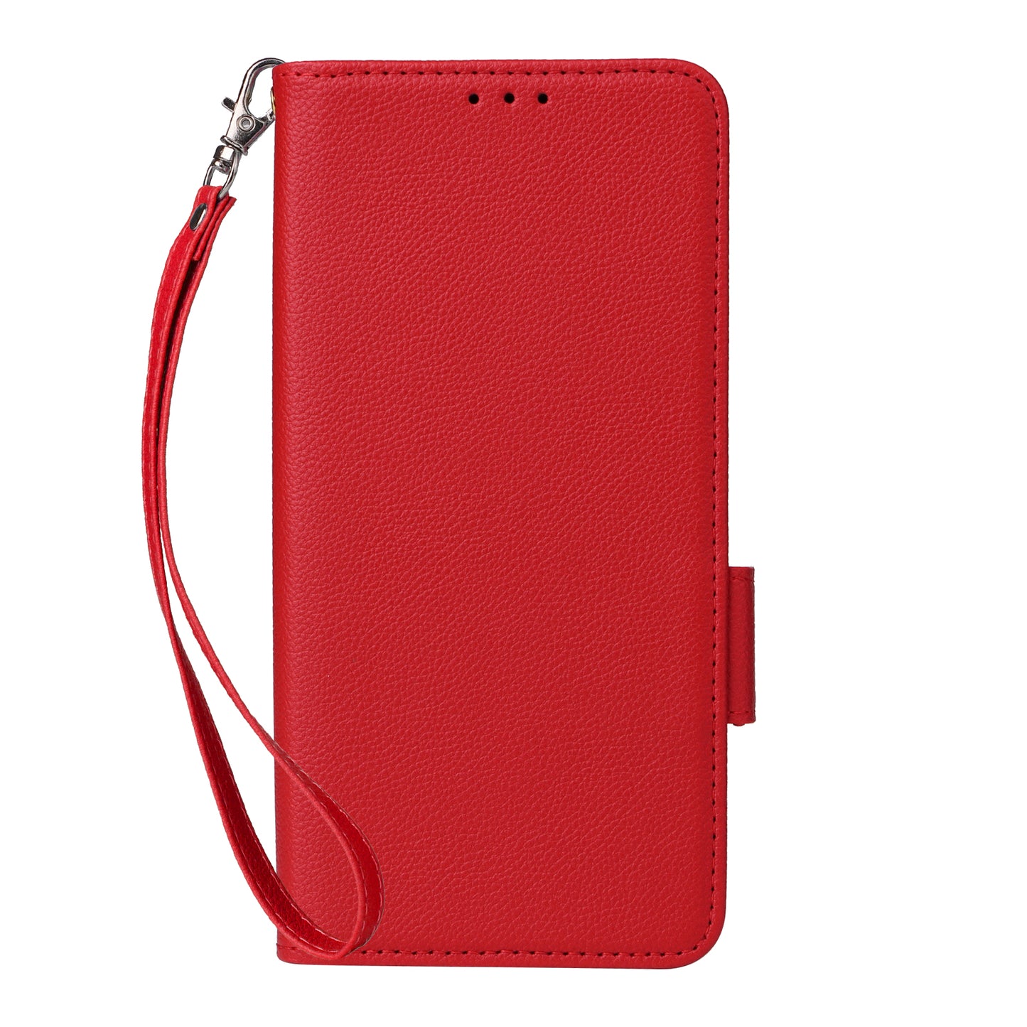 For Huawei Mate 60 Cover Litchi Texture Wallet Stand Leather Phone Case with Strap