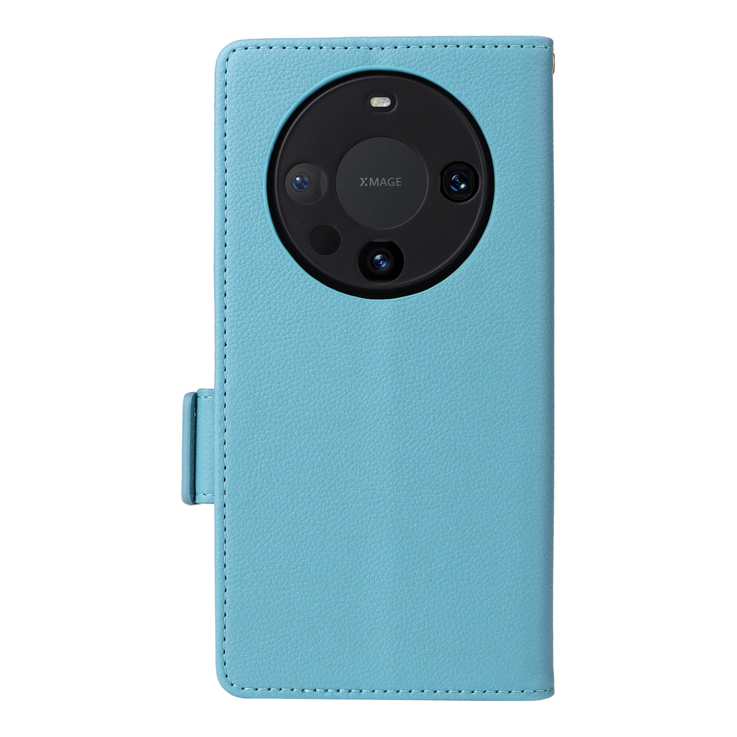 For Huawei Mate 60 Pro / Mate 60 Pro+ Case Leather Wallet Litchi Texture Phone Cover with Strap