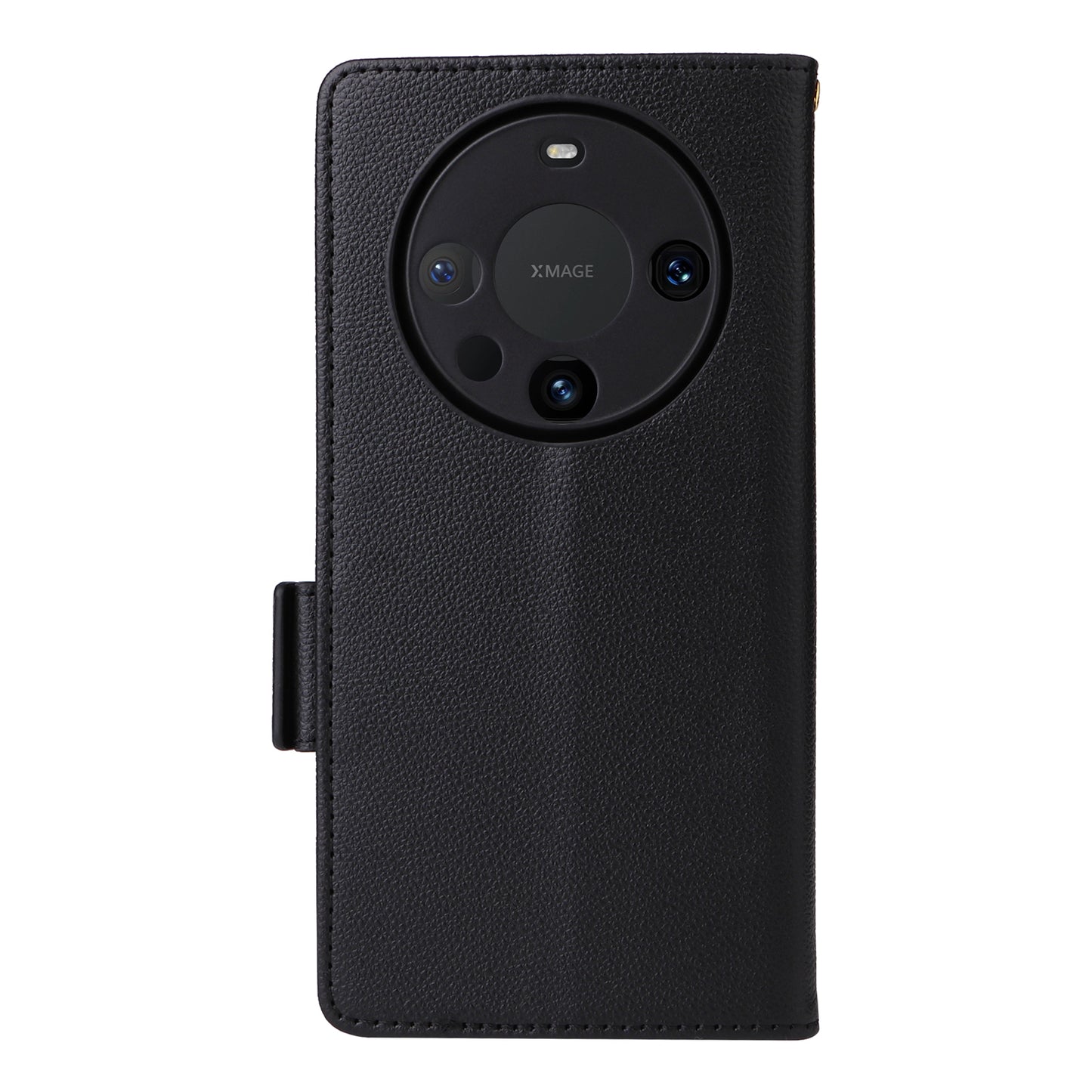 For Huawei Mate 60 Pro / Mate 60 Pro+ Case Leather Wallet Litchi Texture Phone Cover with Strap