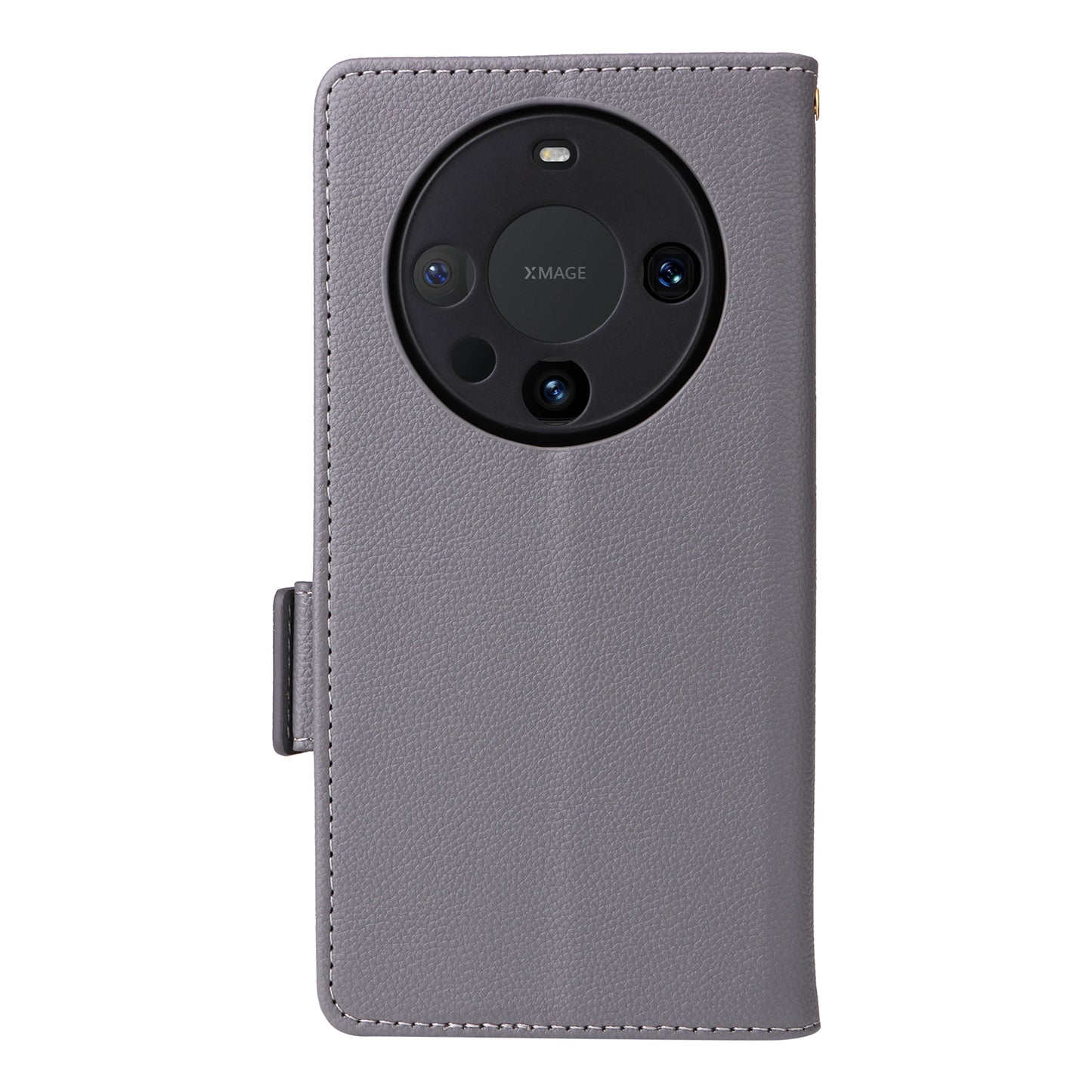 For Huawei Mate 60 Pro / Mate 60 Pro+ Case Leather Wallet Litchi Texture Phone Cover with Strap