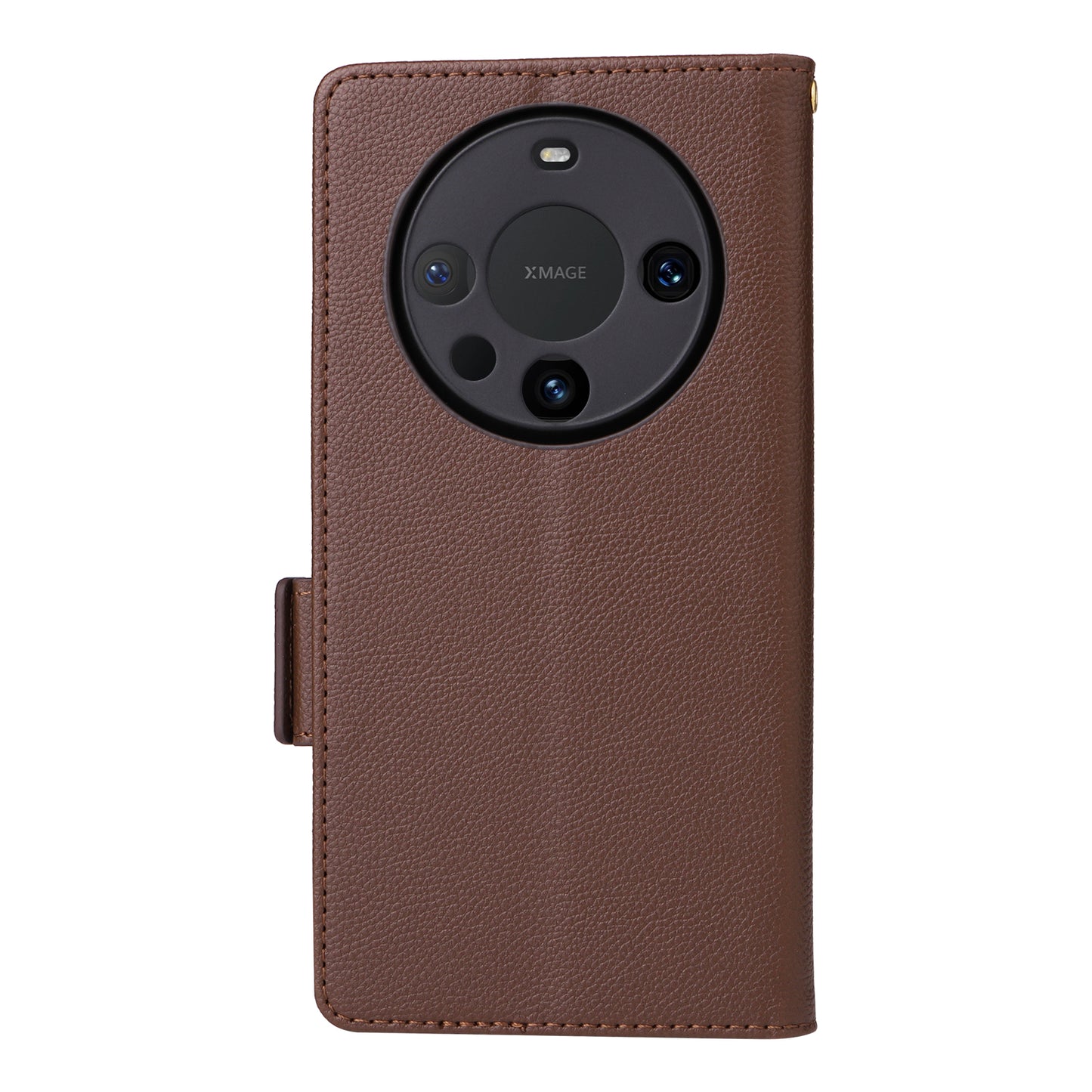 For Huawei Mate 60 Pro / Mate 60 Pro+ Case Leather Wallet Litchi Texture Phone Cover with Strap