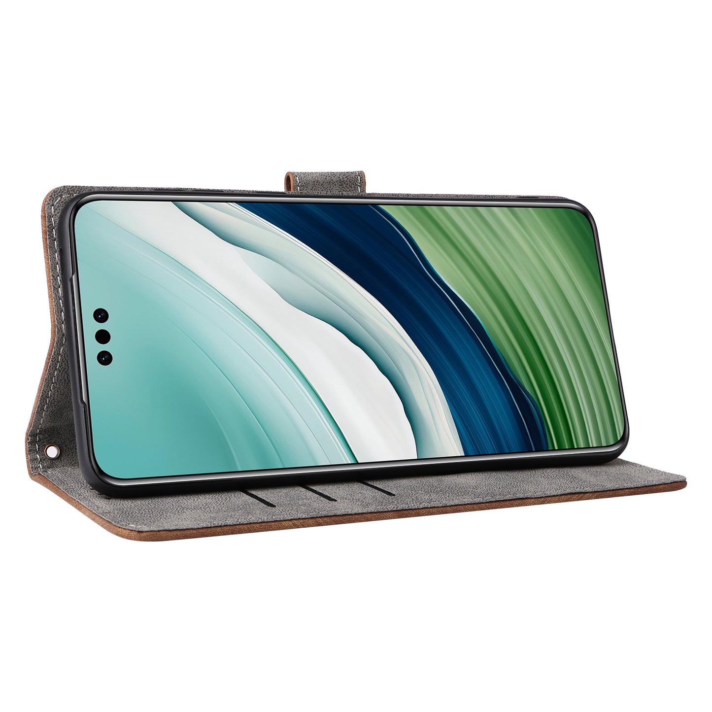 For Huawei Mate 60 Pro / Mate 60 Pro+ Case Leather RFID Blocking Wallet Phone Cover with Strap