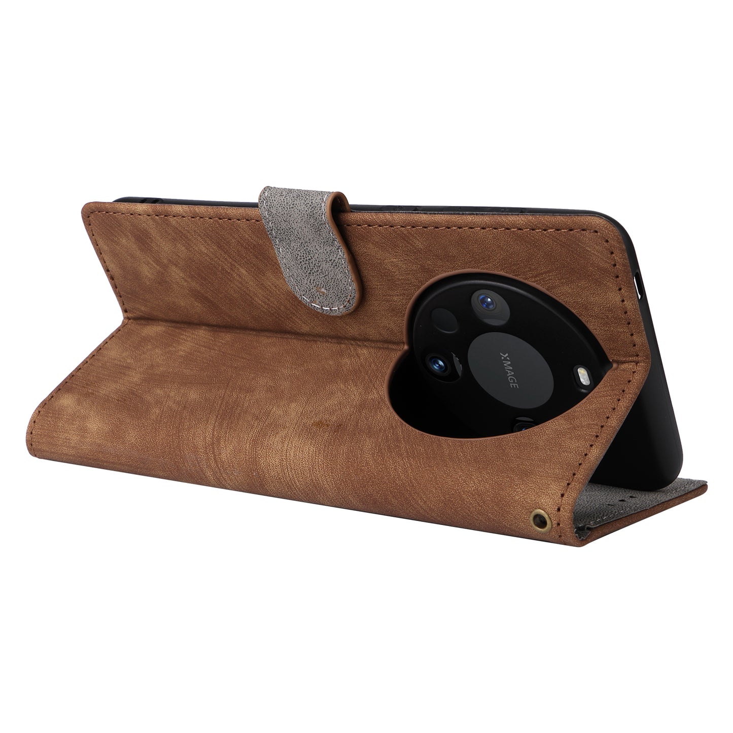 For Huawei Mate 60 Pro / Mate 60 Pro+ Case Leather RFID Blocking Wallet Phone Cover with Strap