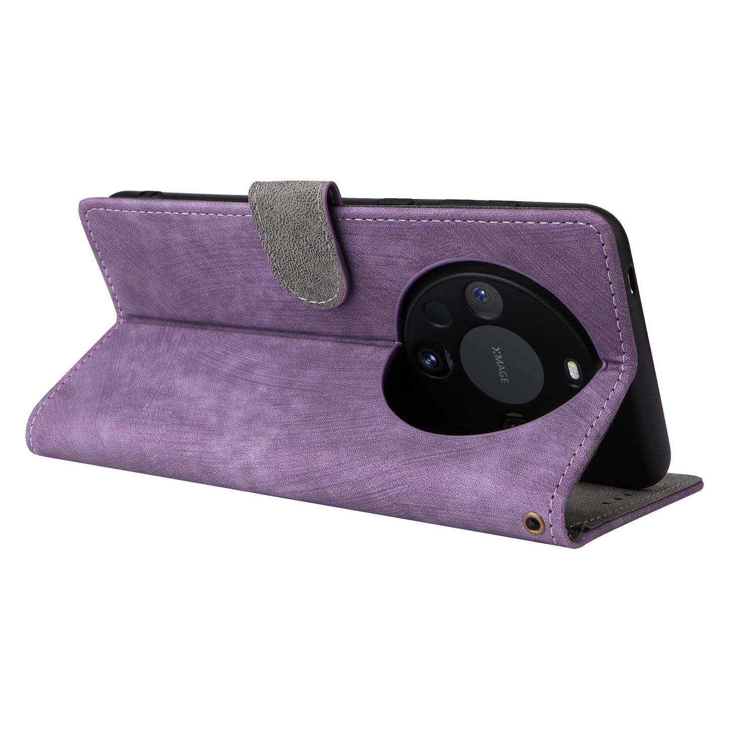 For Huawei Mate 60 Pro / Mate 60 Pro+ Case Leather RFID Blocking Wallet Phone Cover with Strap