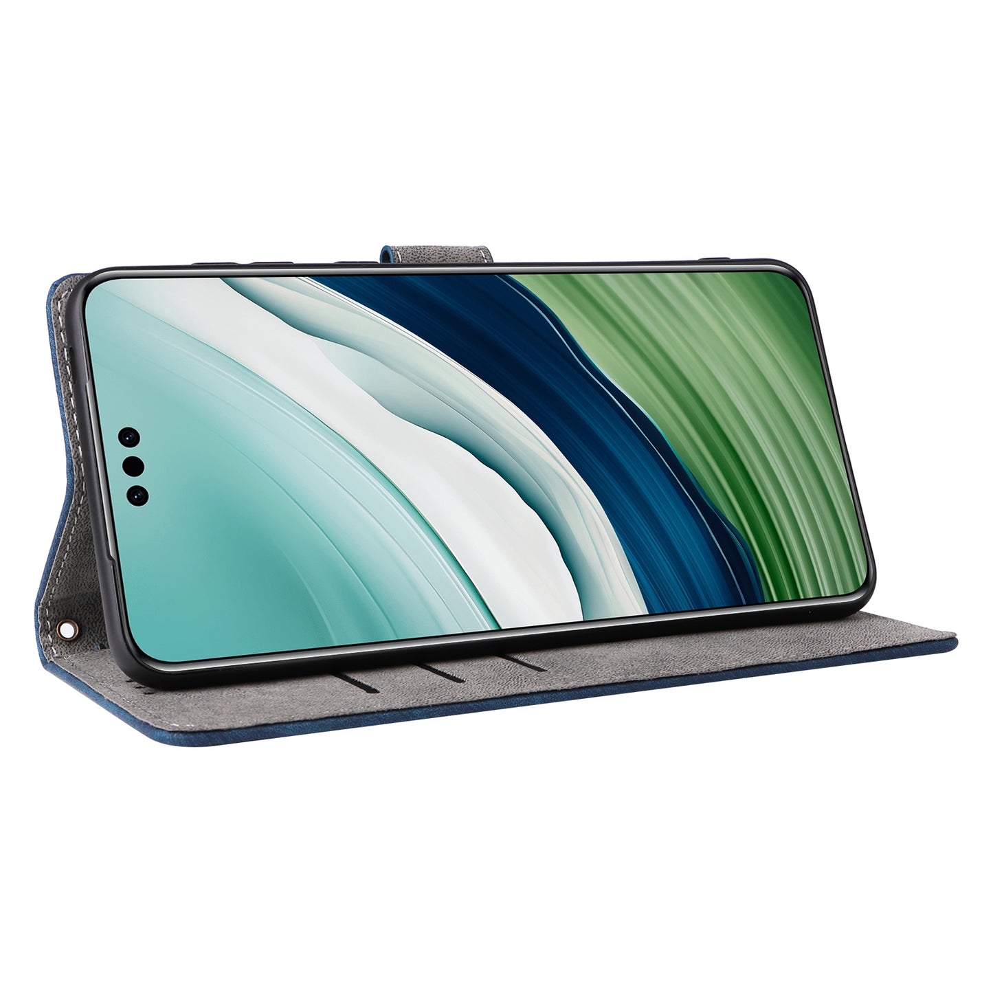 For Huawei Mate 60 Pro / Mate 60 Pro+ Case Leather RFID Blocking Wallet Phone Cover with Strap