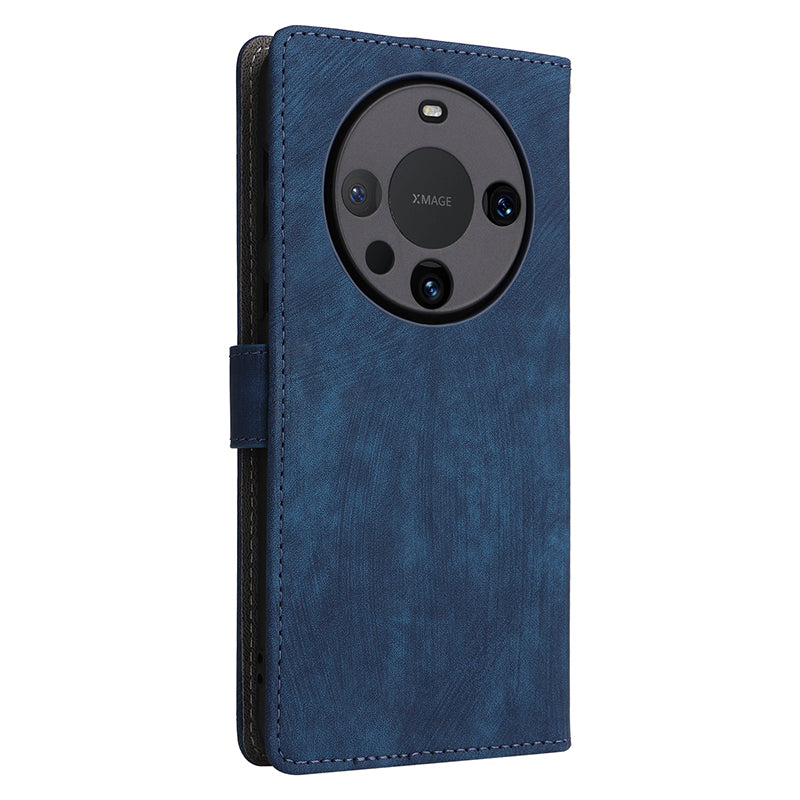 For Huawei Mate 60 Pro / Mate 60 Pro+ Case Leather RFID Blocking Wallet Phone Cover with Strap