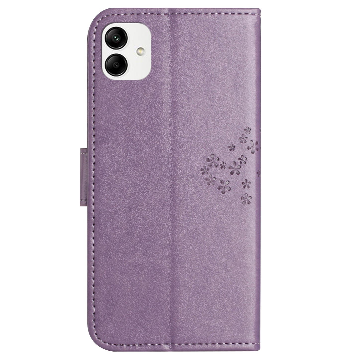For Motorola Moto G54 5G Cover Owl Tree Imprinted PU Leather Wallet Phone Case