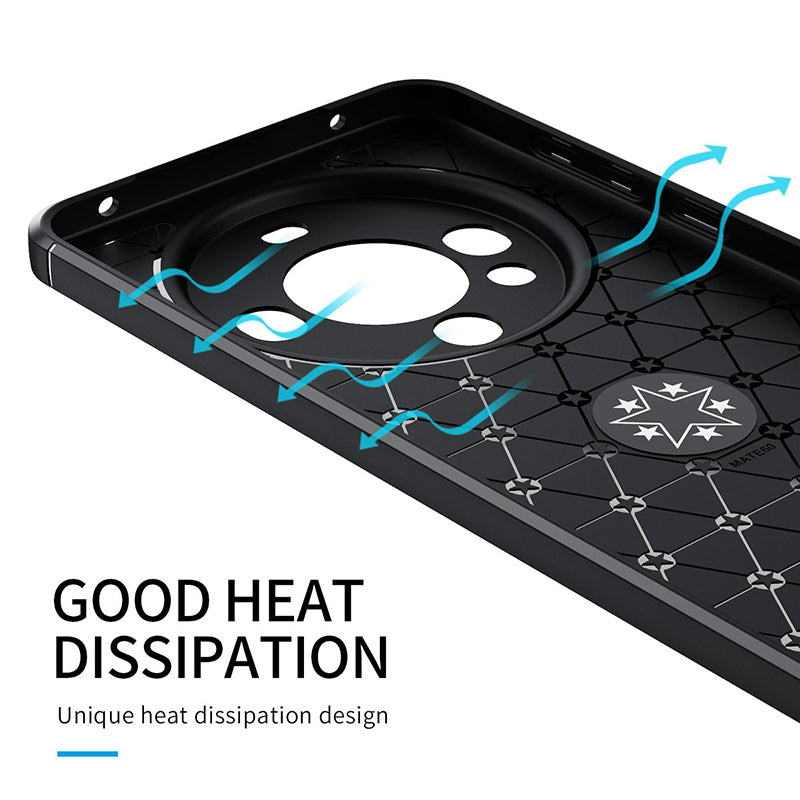 For Huawei Mate 60 Case Ring Kickstand Anti-drop TPU Phone Cover