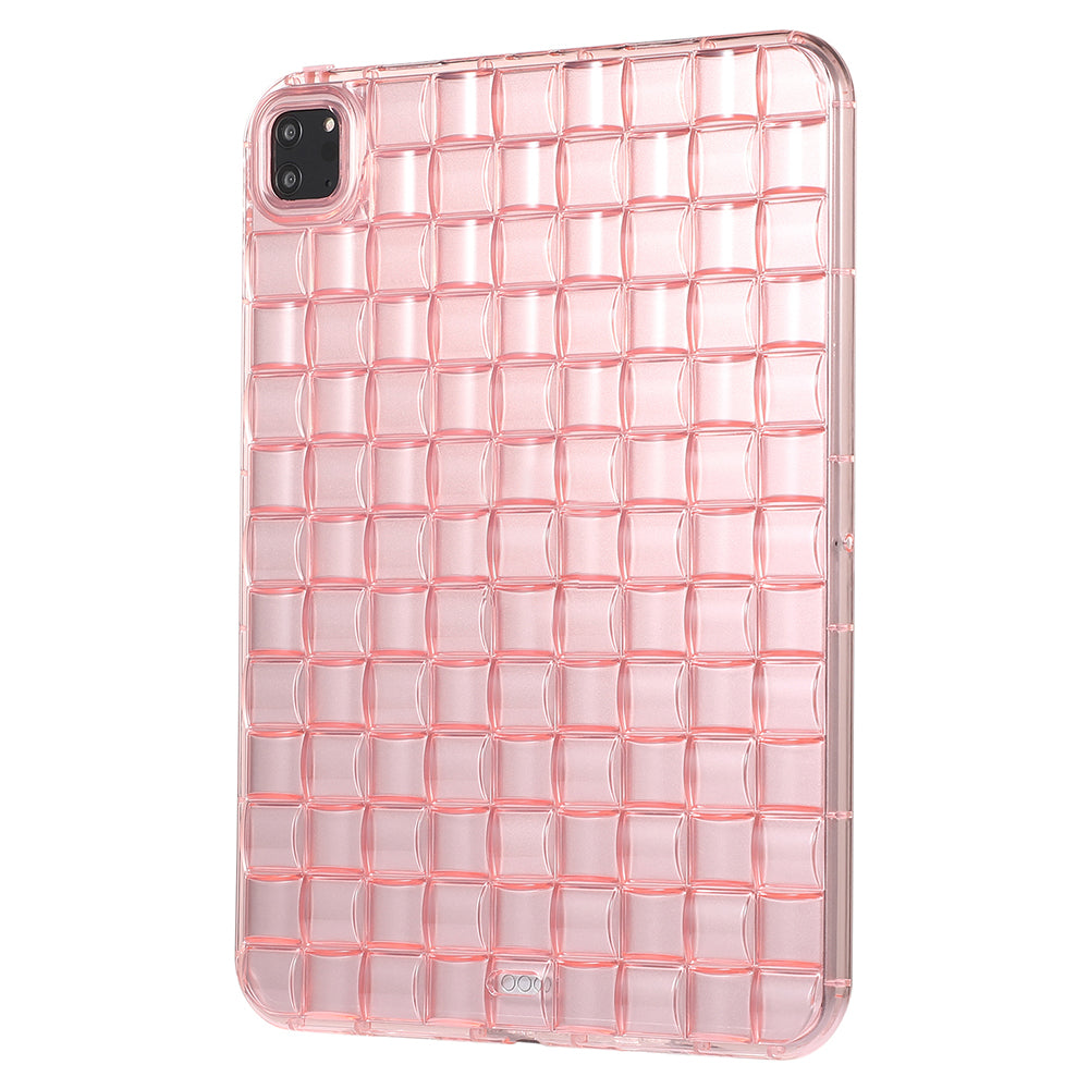 For iPad Pro 11 (2020) / (2021) / (2022) Ice Cube Design TPU Tablet Case Drop-proof Back Cover