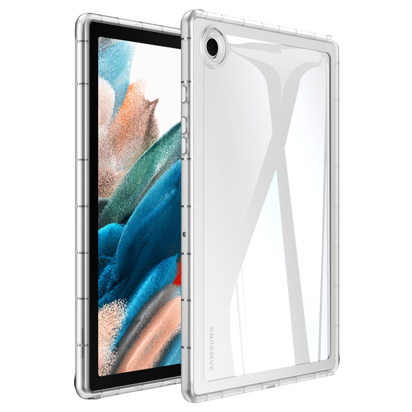 For Samsung Galaxy Tab A8 10.5 (2021) / (2022) Case Acrylic+TPU Shockproof Protective Cover