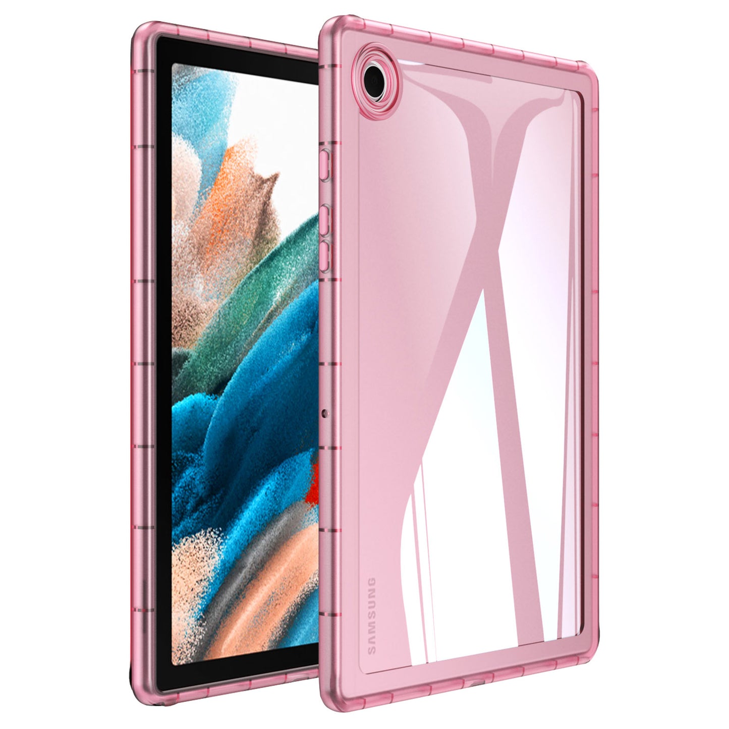 For Samsung Galaxy Tab A8 10.5 (2021) / (2022) Case Acrylic+TPU Shockproof Protective Cover