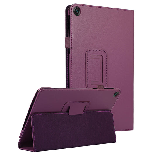 For Huawei MatePad SE 10.4-inch Folio Tablet Case PU Leather Litchi Texture Stand Cover