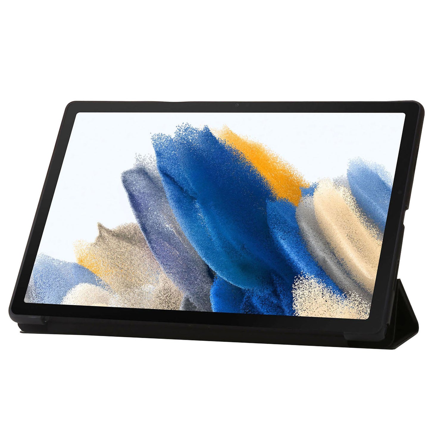 For Huawei MatePad SE 10.4-inch PU Leather + Silicone Tri-fold Stand Cover Tablet Shockproof Case