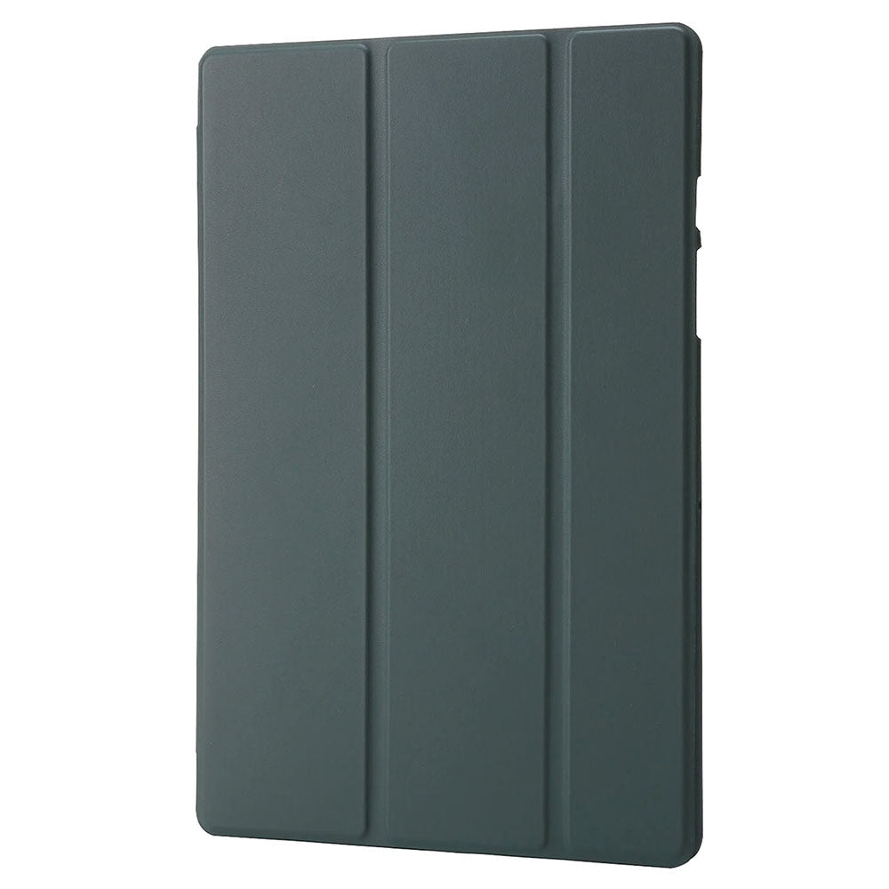 For Huawei MatePad SE 10.4-inch PU Leather + Silicone Tri-fold Stand Cover Tablet Shockproof Case