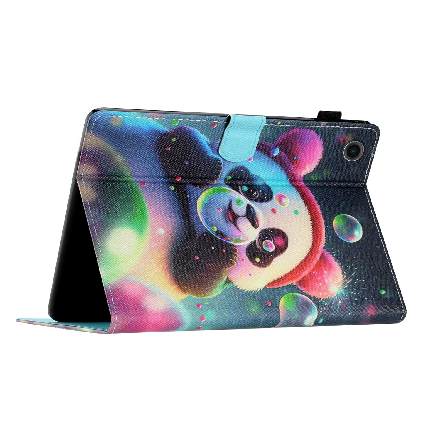 Protective Case for Lenovo Tab M10 Plus (3rd Gen) Pattern Printing Tablet Shell Anti-Fall PU Leather Flip Cover