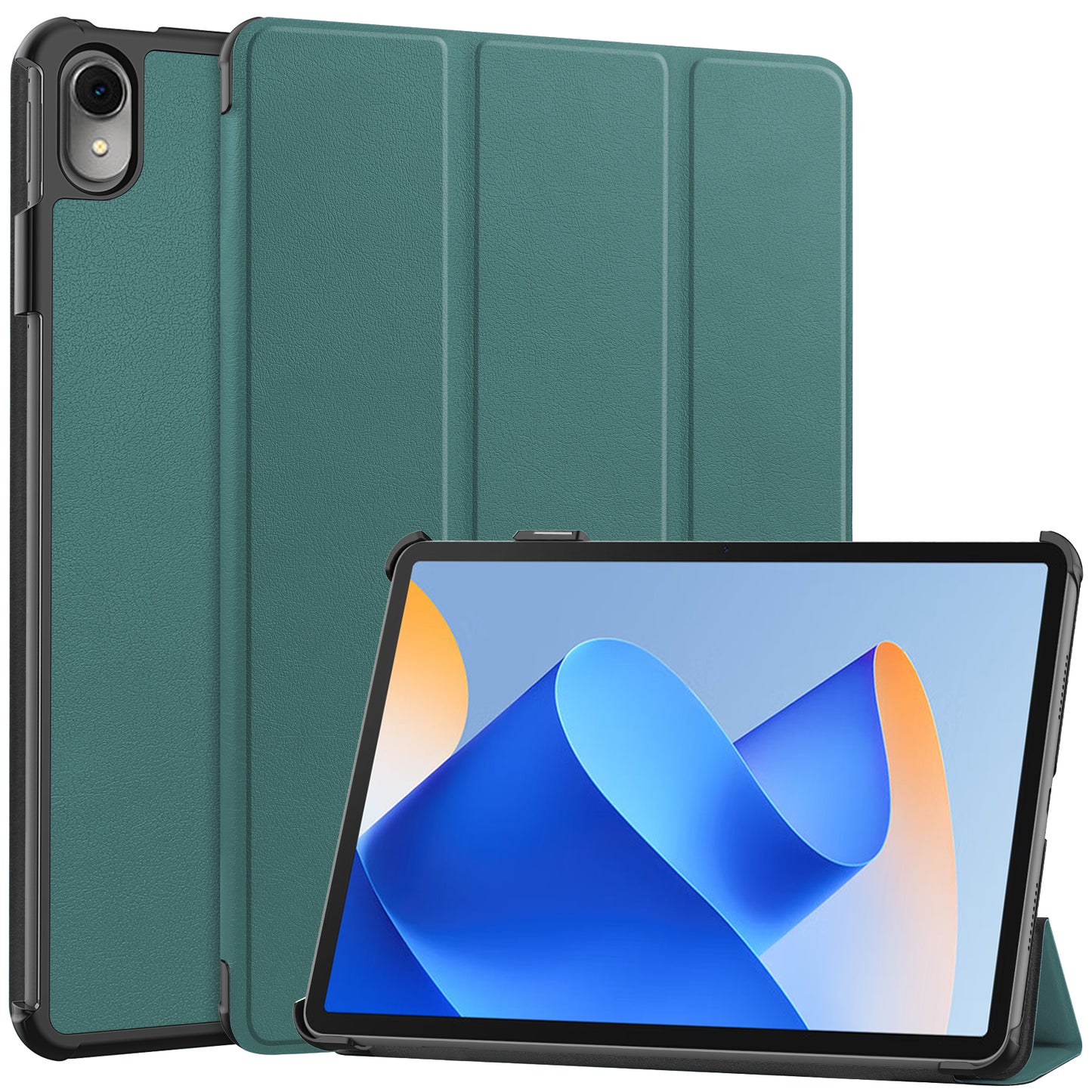 For Huawei MatePad 11 (2023) Tri-fold Stand PU Leather Tablet Case Auto Wake / Sleep Tablet Cover