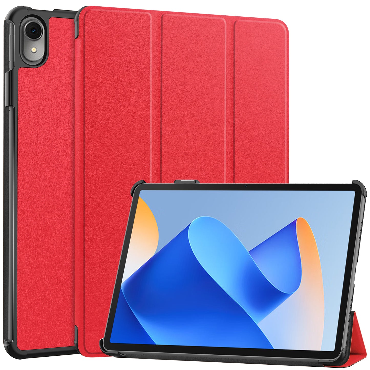 For Huawei MatePad 11 (2023) Tri-fold Stand PU Leather Tablet Case Auto Wake / Sleep Tablet Cover