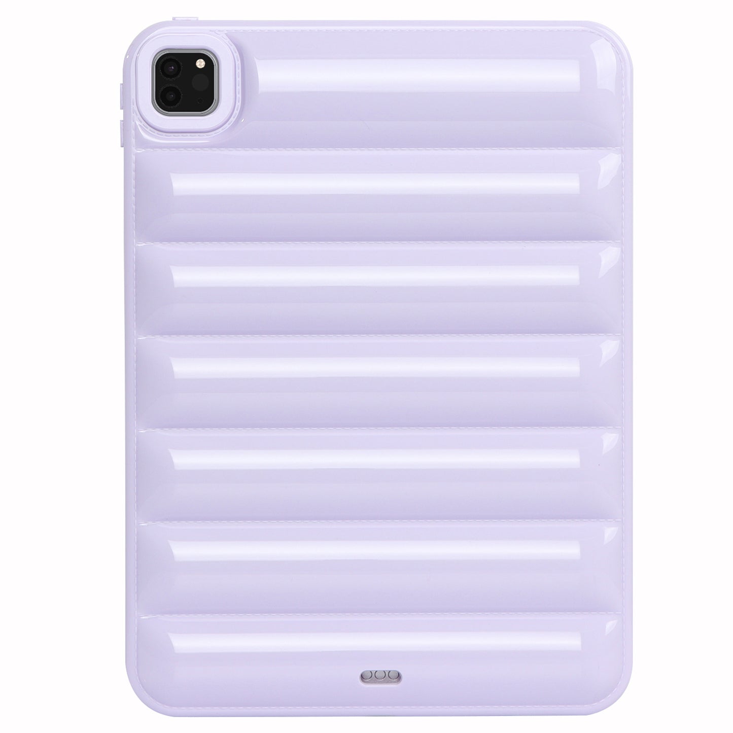 For iPad Pro 11 (2020) / (2021) / (2022) Anti-Dust Candy Color Tablet Shell Case Down Jacket TPU Cover