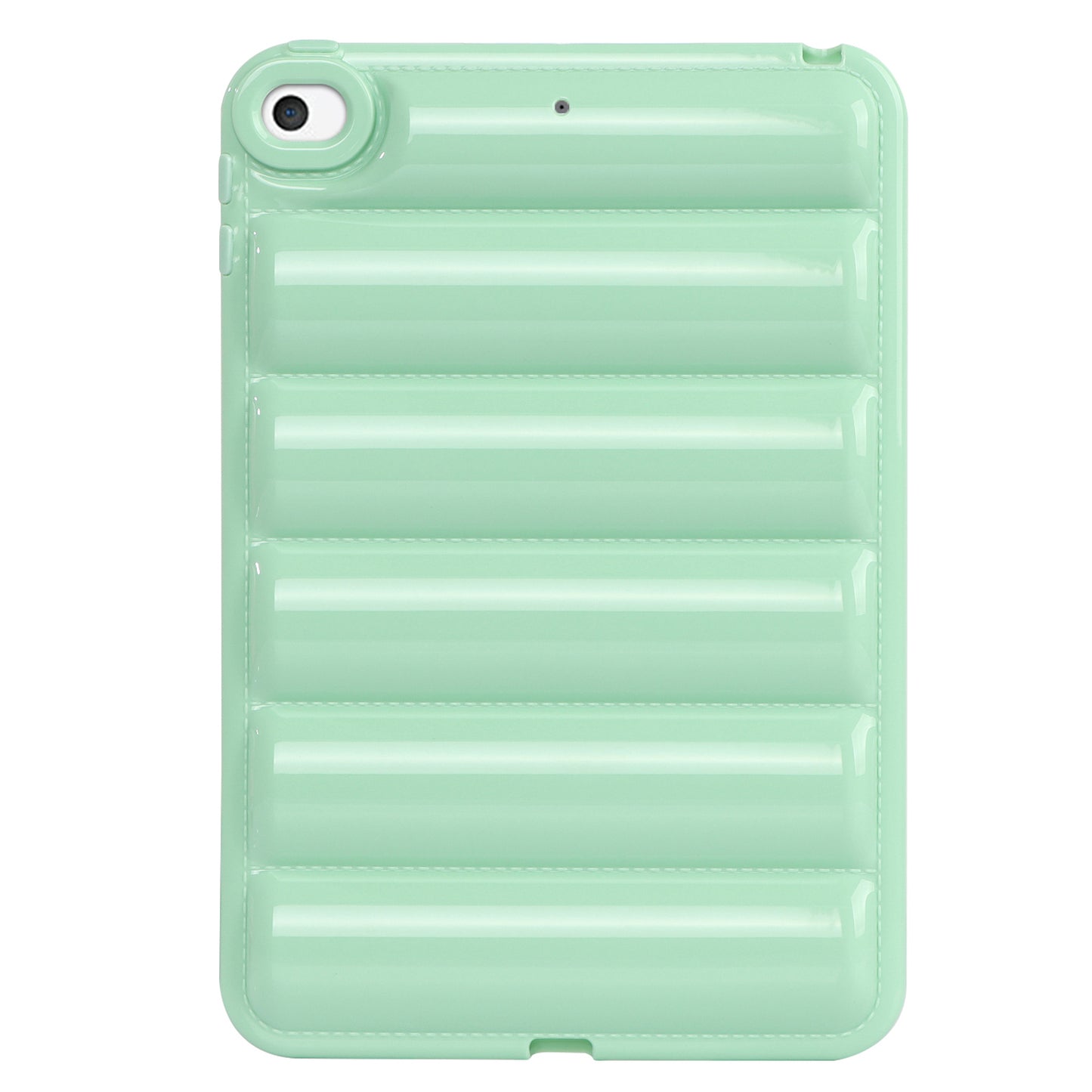 For iPad mini 4 / iPad mini (2019) 7.9 inch Anti-Scratch Tablet Case Down Jacket Texture Soft TPU Shell