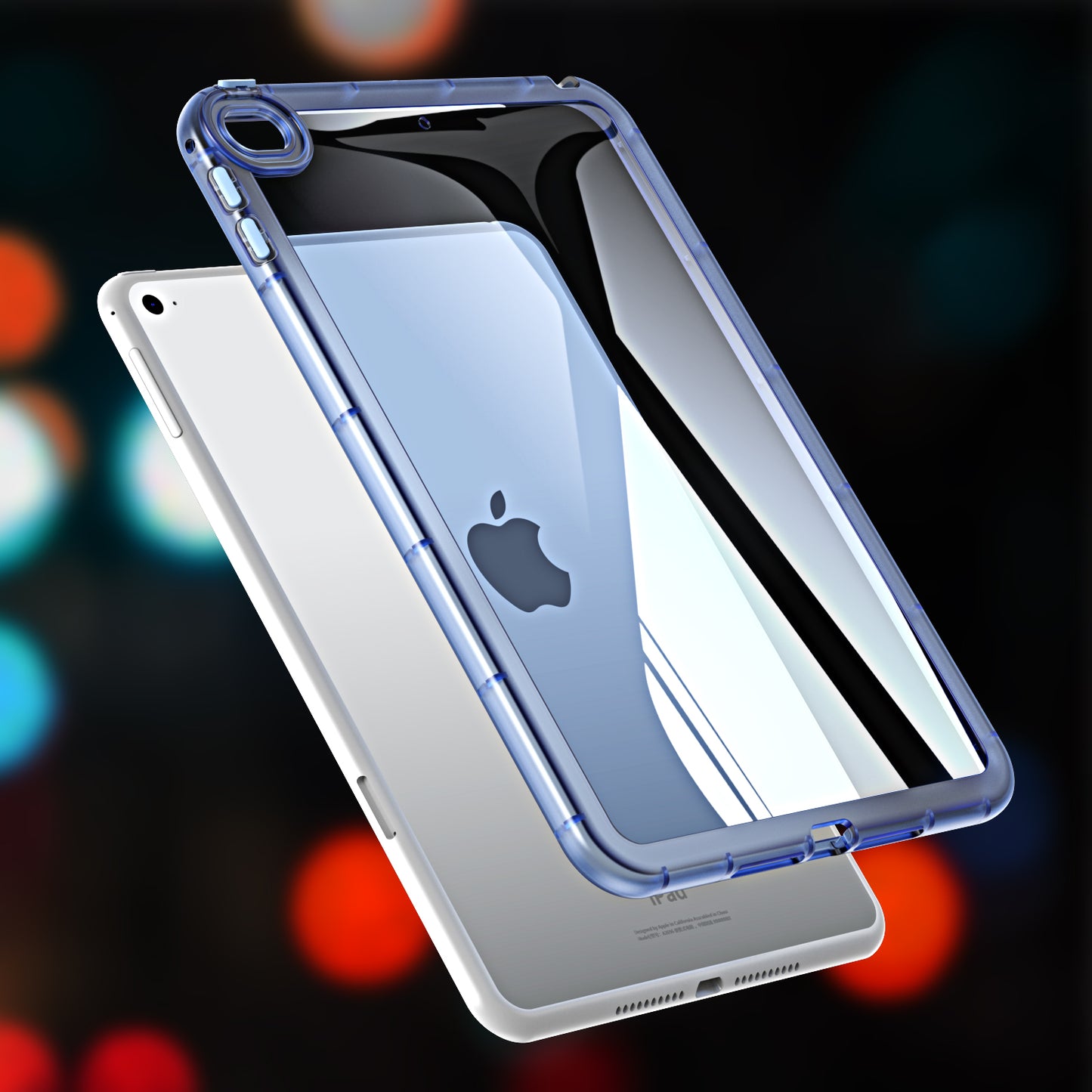 For iPad mini 4 / mini (2019) 7.9 inch Acrylic+TPU Tablet Case Transparent Tablet Cover