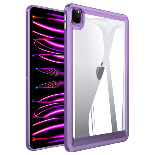 For iPad Pro 11 (2020) / (2021) / (2022) Anti-Scratch Acrylic+TPU Cover Transparent Tablet Protective Case