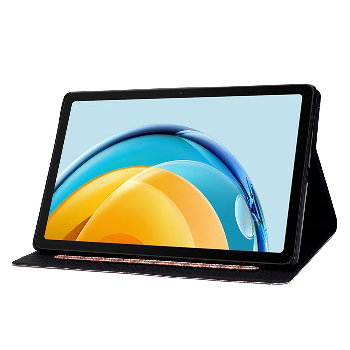 For Huawei MatePad SE 10.4-inch Shockproof Case Anti-Scratch Glittery Leather Cover Tablet Shell