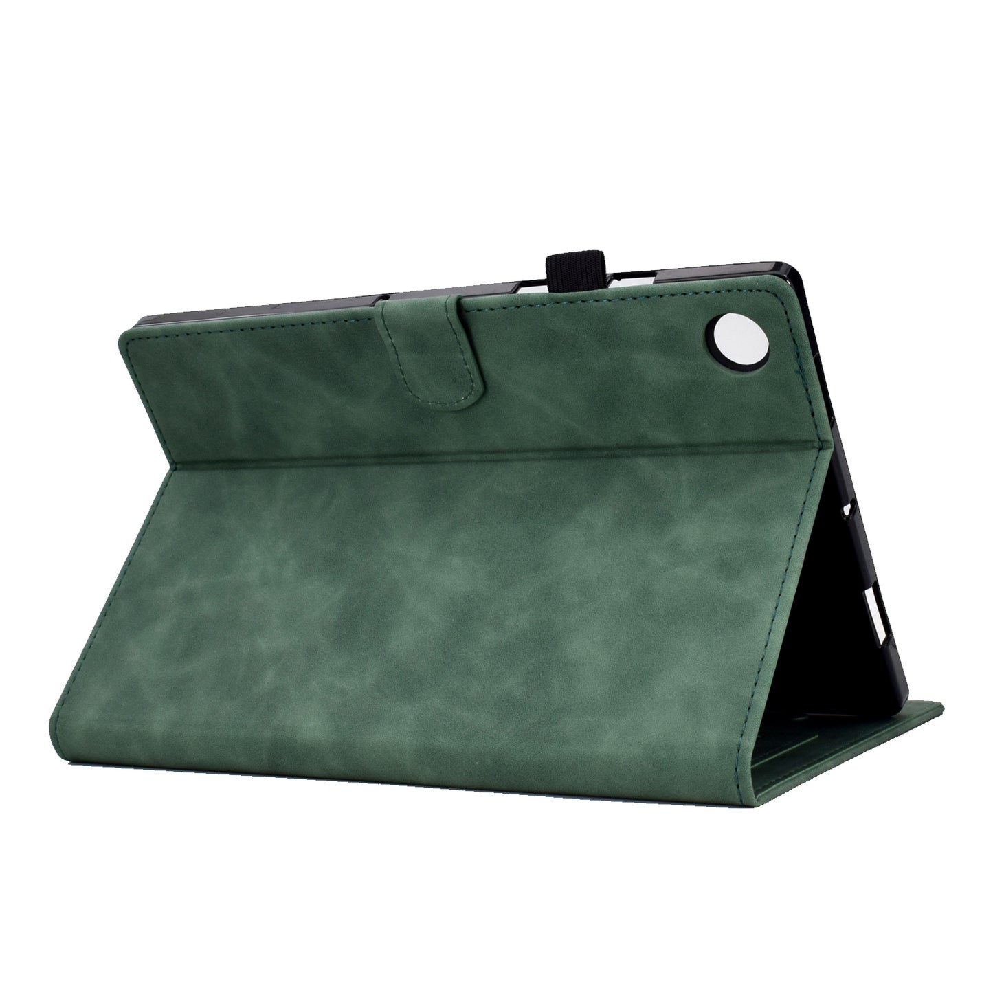 For Huawei MatePad SE 10.4-inch Love Heart Imprinted PU Leather Flip Cover Card Holder Protective Case