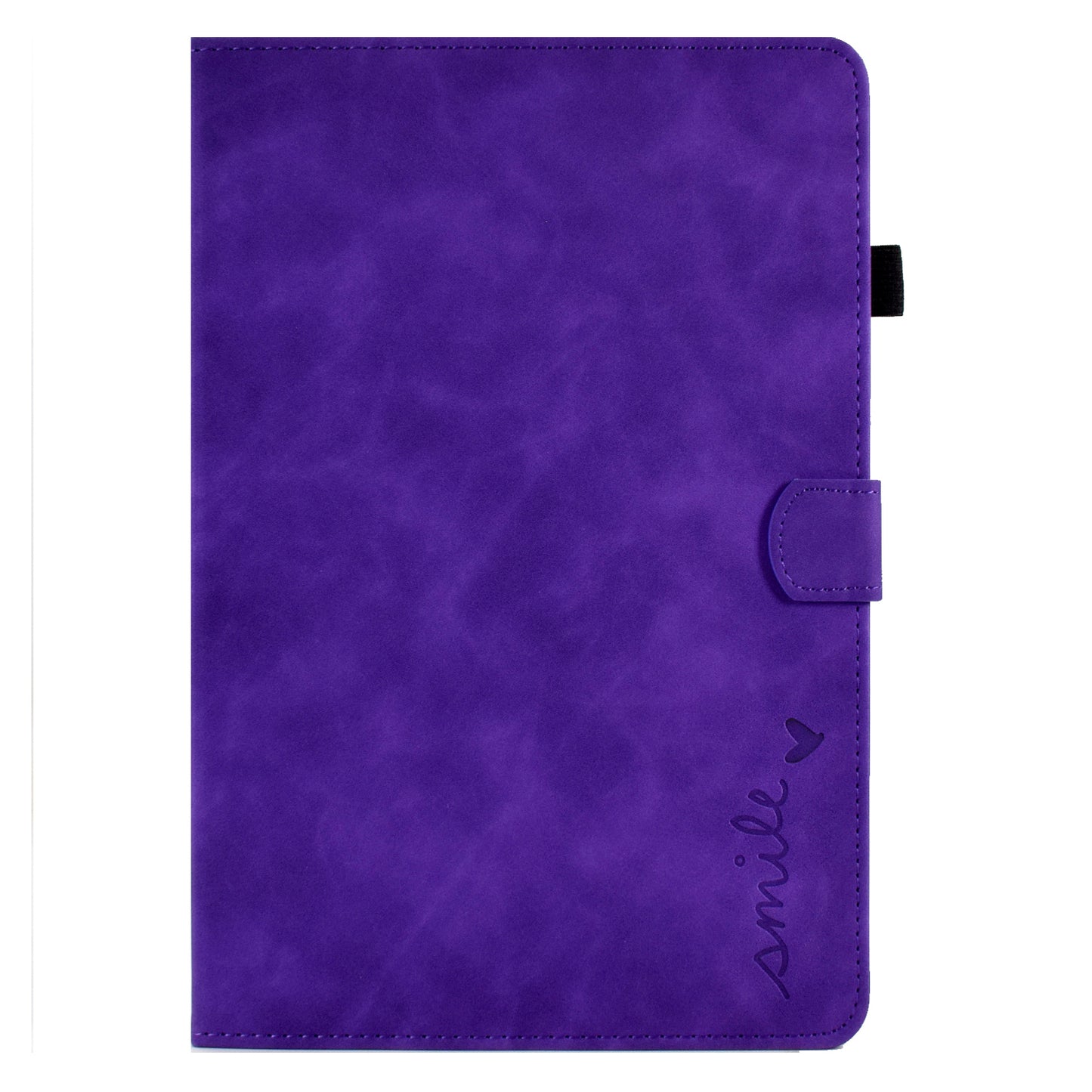For Huawei MatePad SE 10.4-inch Love Heart Imprinted PU Leather Flip Cover Card Holder Protective Case