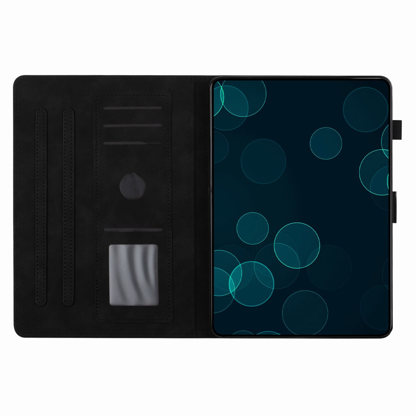 For iPad Mini 1 / 2 / 3 / 4 / Mini (2019) 7.9 inch Imprinted Pattern PU Leather Flip Cover Card Slot Tablet Case