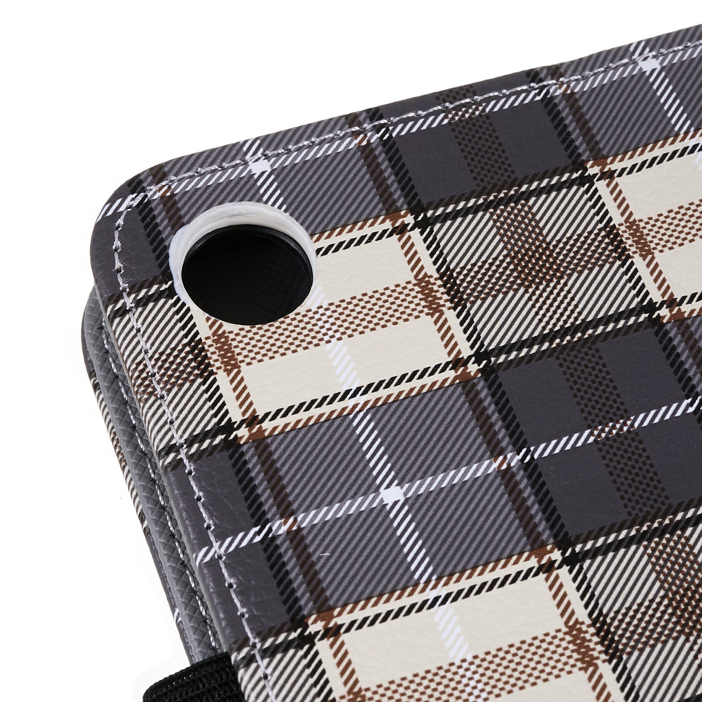 For Huawei MatePad SE 10.4-inch Woven / Grid Pattern Drop-proof Tablet Case PU Leather Stand Cover