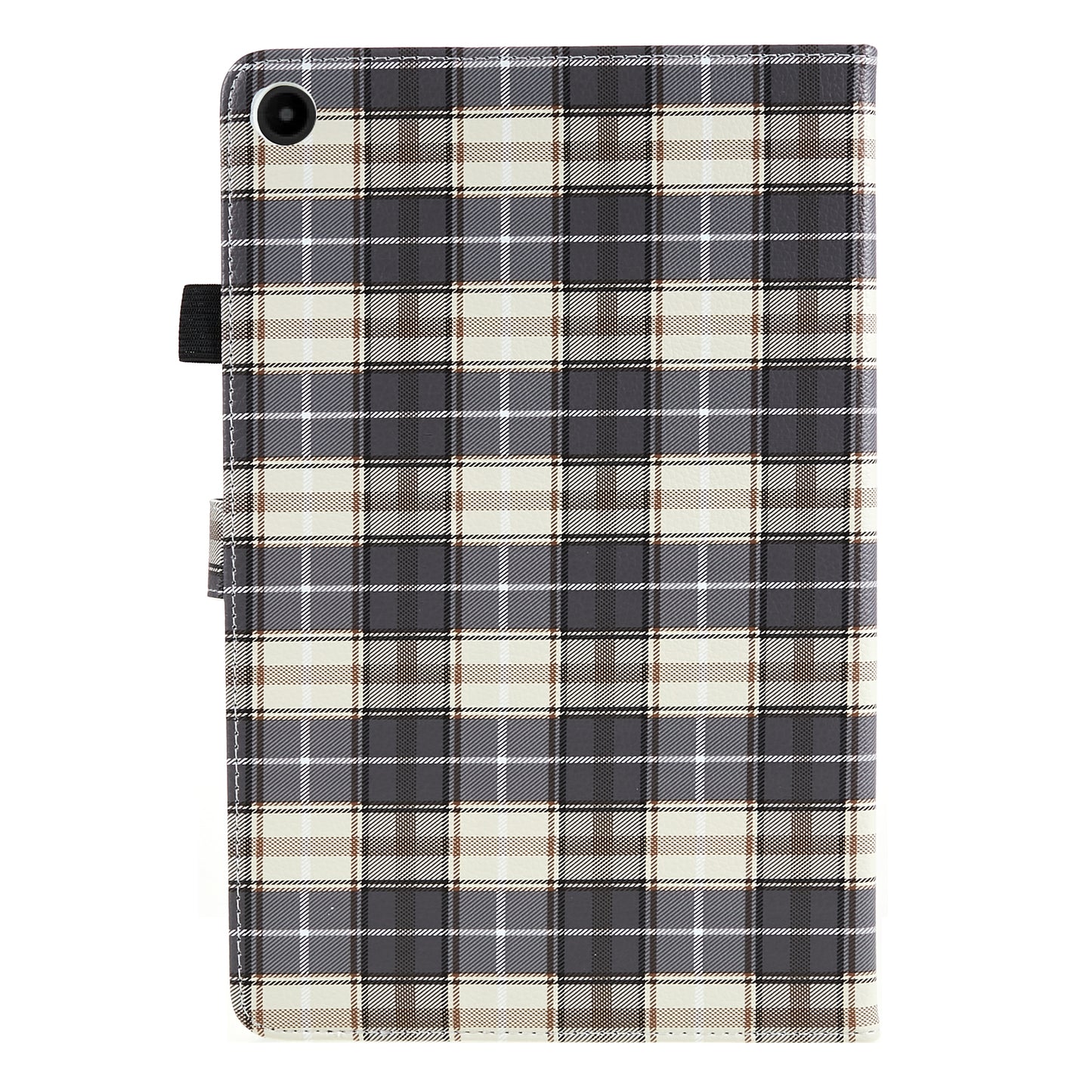 For Huawei MatePad SE 10.4-inch Woven / Grid Pattern Drop-proof Tablet Case PU Leather Stand Cover