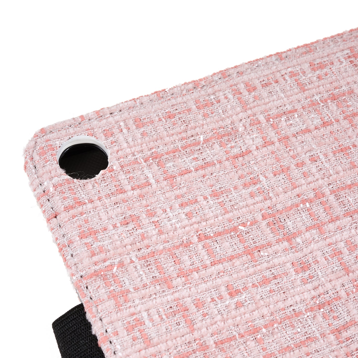For Huawei MatePad SE 10.4-inch Woven / Grid Pattern Drop-proof Tablet Case PU Leather Stand Cover