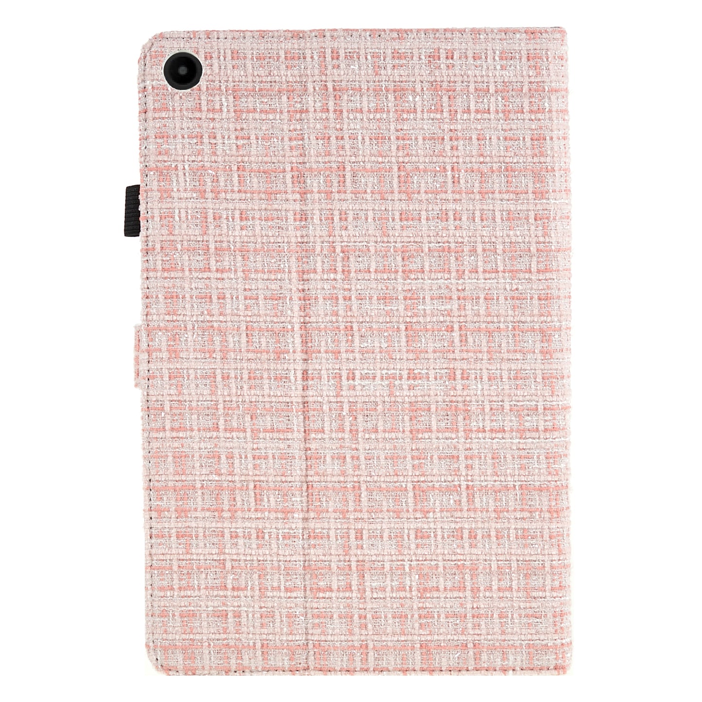 For Huawei MatePad SE 10.4-inch Woven / Grid Pattern Drop-proof Tablet Case PU Leather Stand Cover