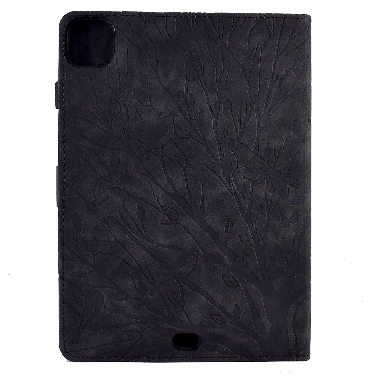 For iPad Pro 11 (2020) / (2021) / (2022) / iPad Air (2020) / (2022) Case Tree Imprinted Leather Tablet Cover with Card Slot