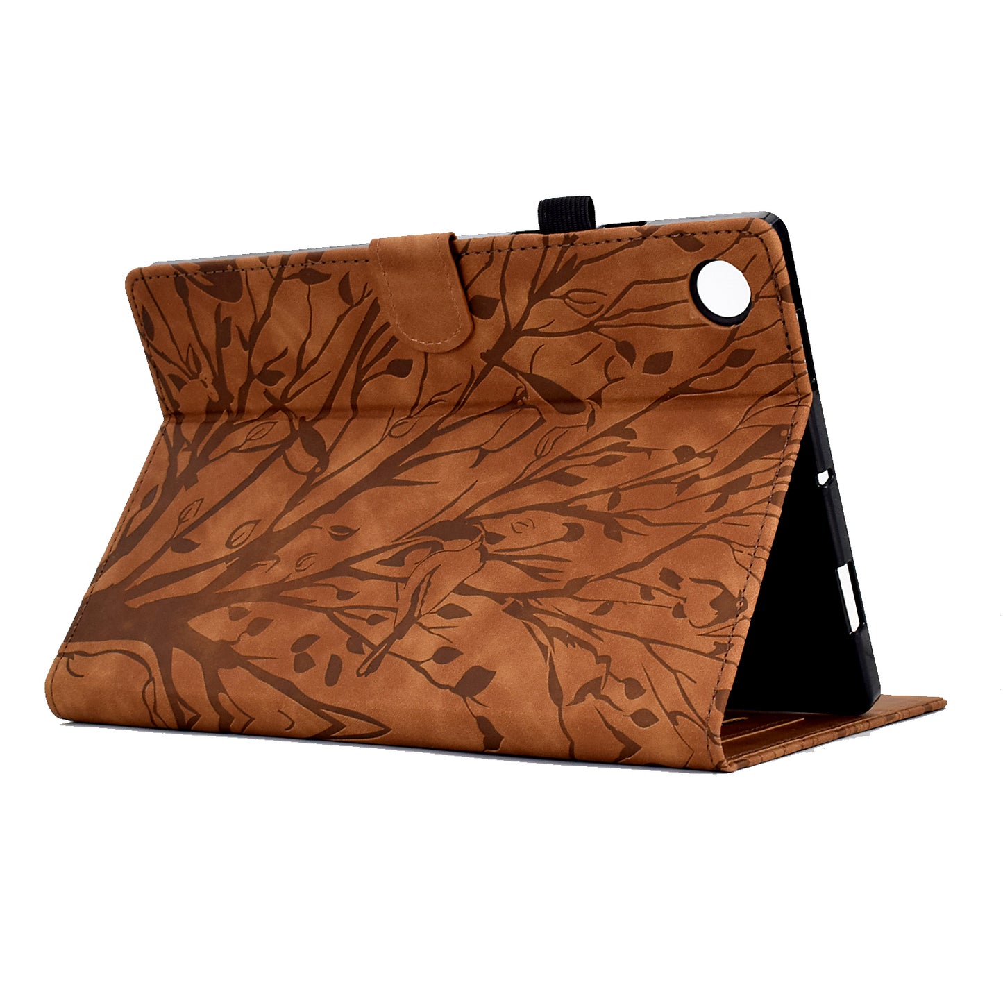 For Honor Pad 6 10.1-inch / Pad X6 9.7 inch / Huawei Enjoy Tablet 2 / MatePad T 10 9.7 inch / T 10S 10.1 inch Tablet Case Tree Imprinted Leather Cover