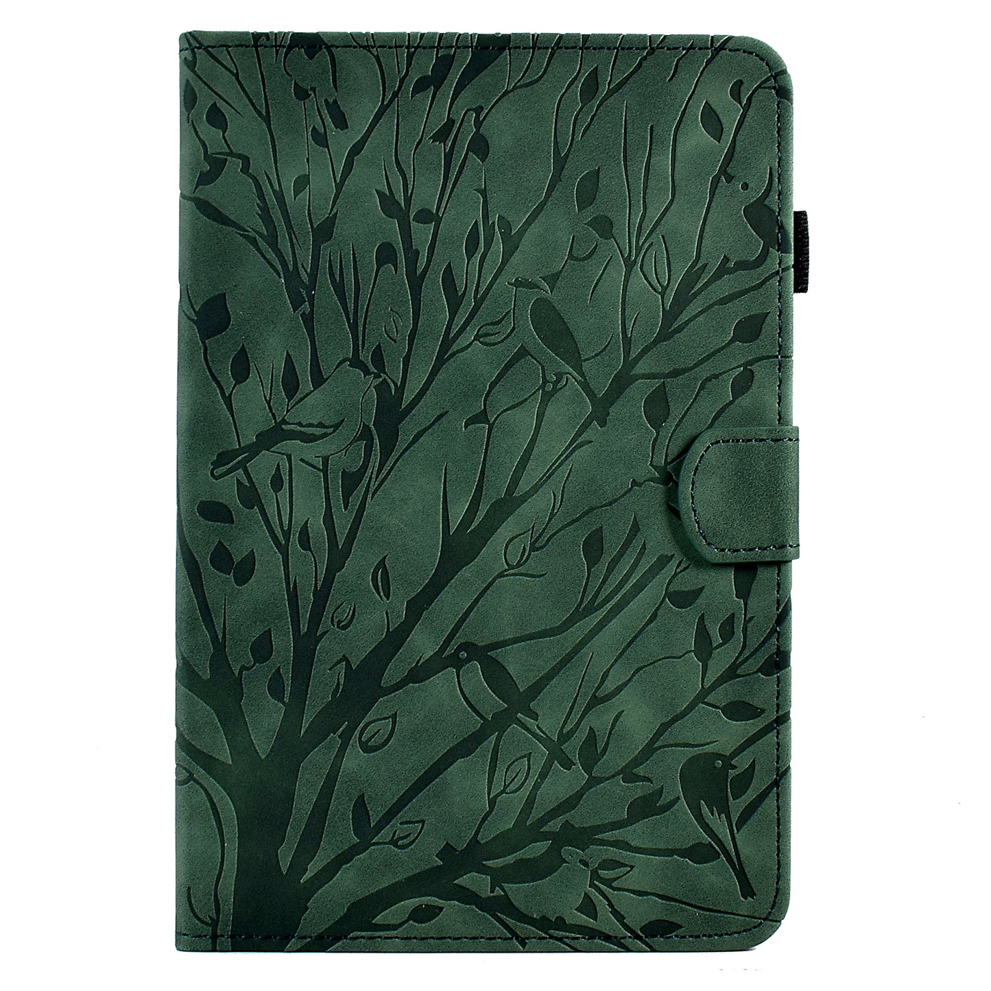 For iPad Air (2013) / Air 2 / iPad 9.7-inch (2017) / (2018) Tablet Leather Case Stand Card Holder Imprinted Tree Cover