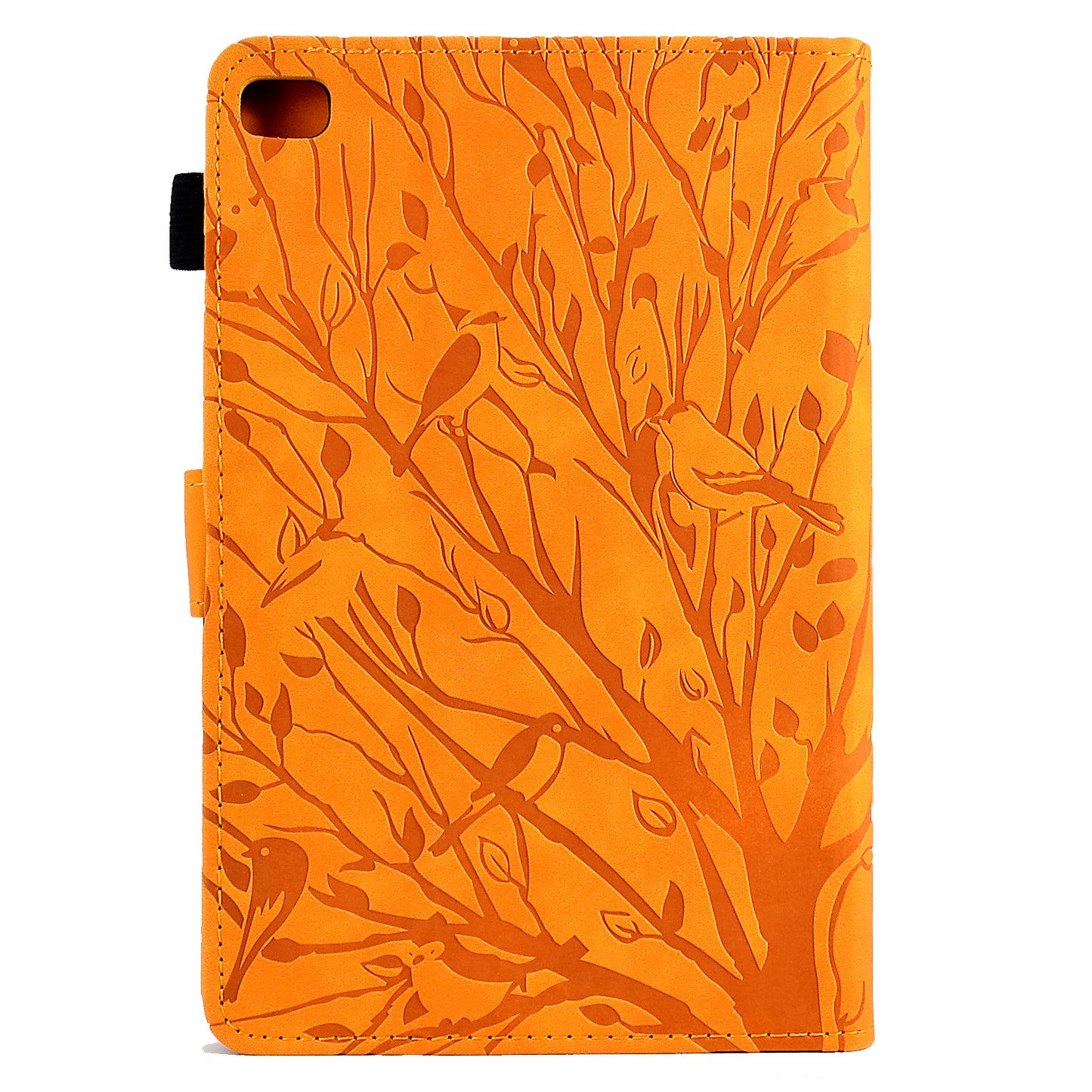 For iPad Air (2013) / Air 2 / iPad 9.7-inch (2017) / (2018) Tablet Leather Case Stand Card Holder Imprinted Tree Cover