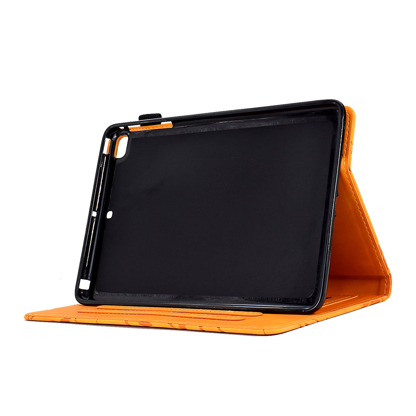 For iPad Air (2013) / Air 2 / iPad 9.7-inch (2017) / (2018) Tablet Leather Case Stand Card Holder Imprinted Tree Cover