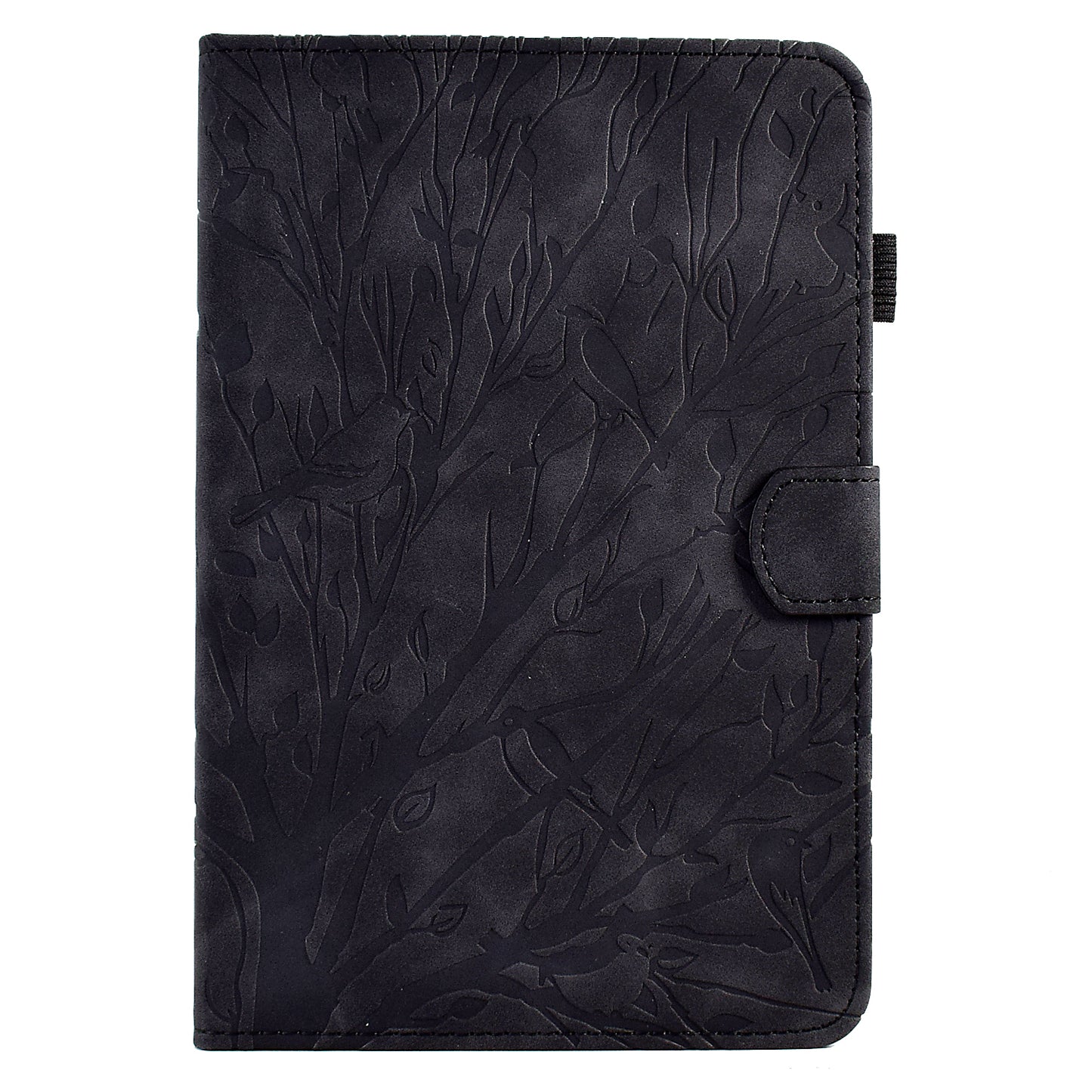 For iPad Air (2013) / Air 2 / iPad 9.7-inch (2017) / (2018) Tablet Leather Case Stand Card Holder Imprinted Tree Cover