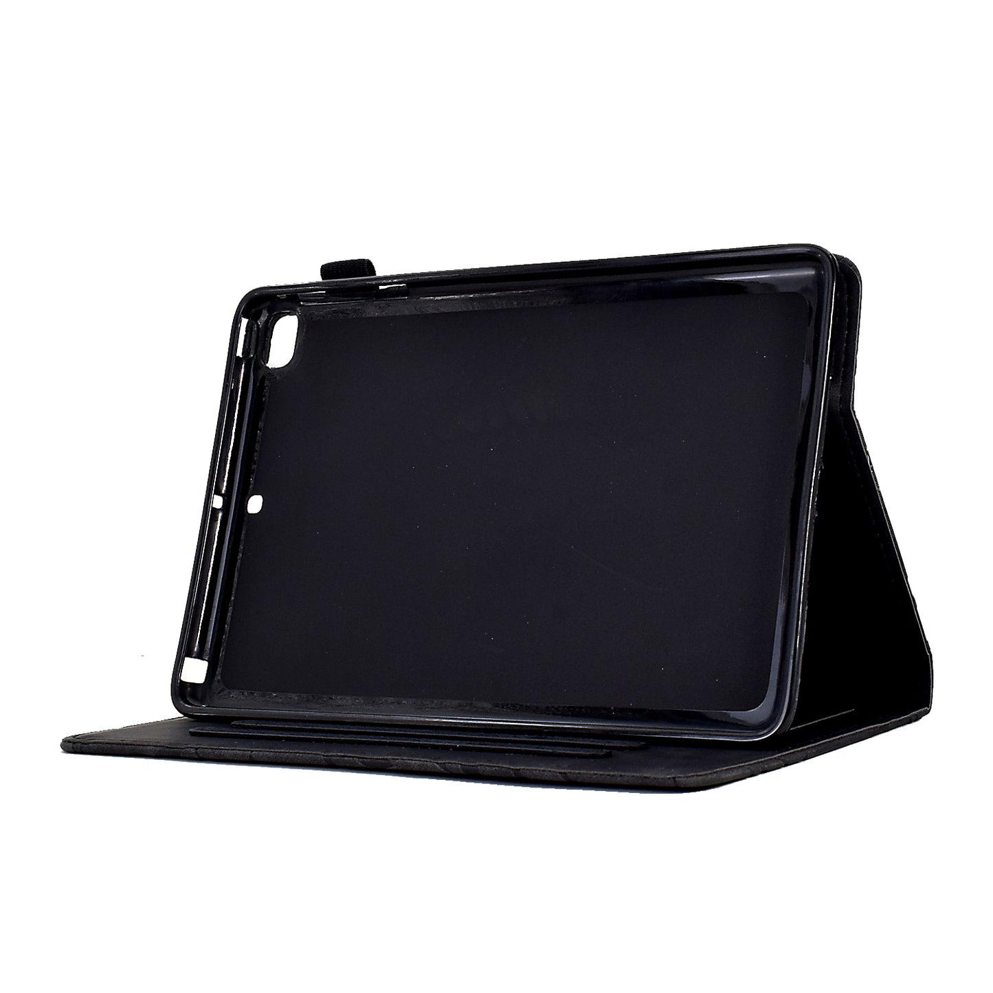 For iPad Air (2013) / Air 2 / iPad 9.7-inch (2017) / (2018) Tablet Leather Case Stand Card Holder Imprinted Tree Cover