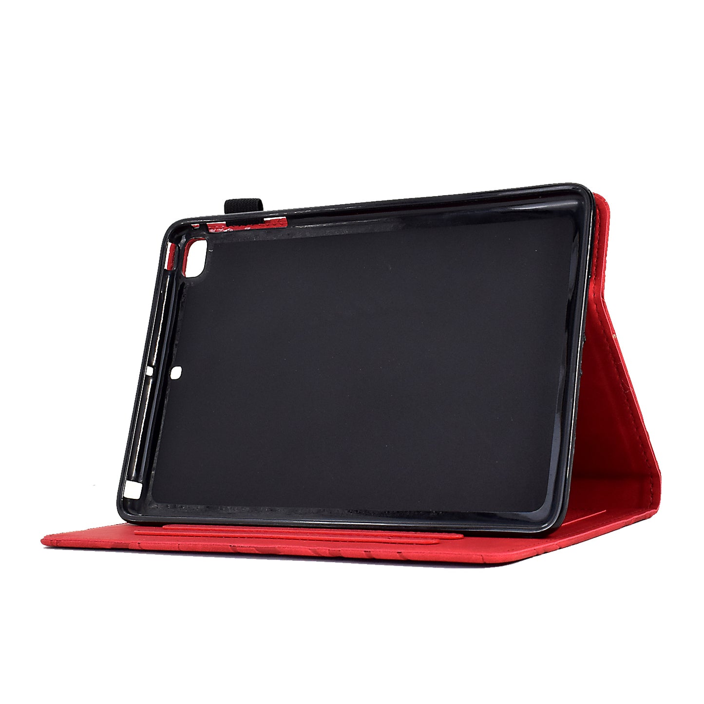 For iPad Air (2013) / Air 2 / iPad 9.7-inch (2017) / (2018) Tablet Leather Case Stand Card Holder Imprinted Tree Cover