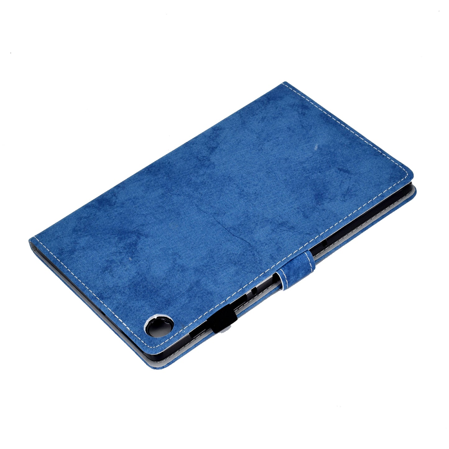 For Huawei MatePad SE 10.4-inch A6 Cloth Texture Tablet Case PU Leather Stand Card Slots Folio Cover